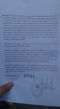 LA VERDAD ACERCA DE LA RESOLUCIÓN QUE DISUELVE LA FUNDACIÓN FELICES LOS NIÑOS 